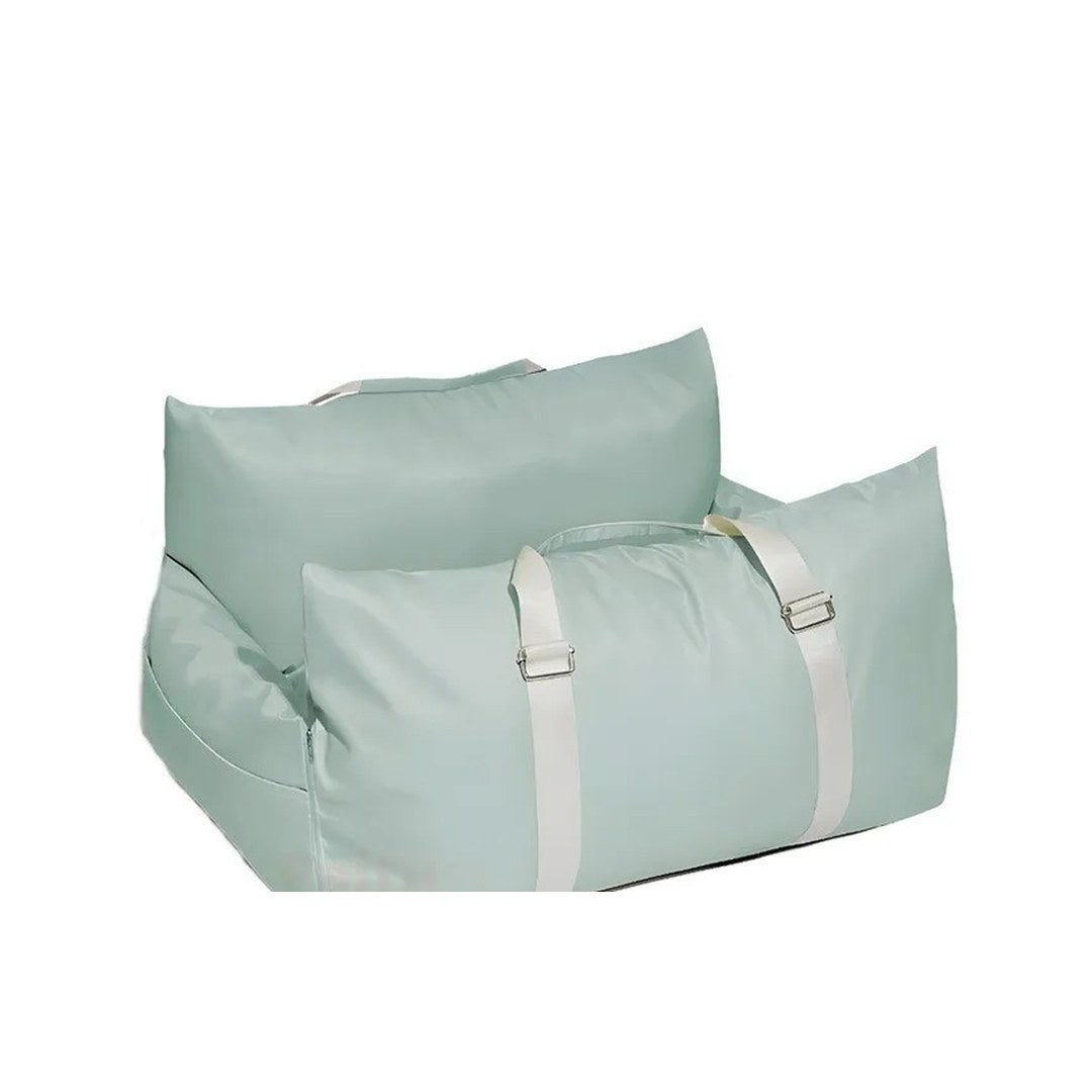 DockSeat dog car seat in sage mint